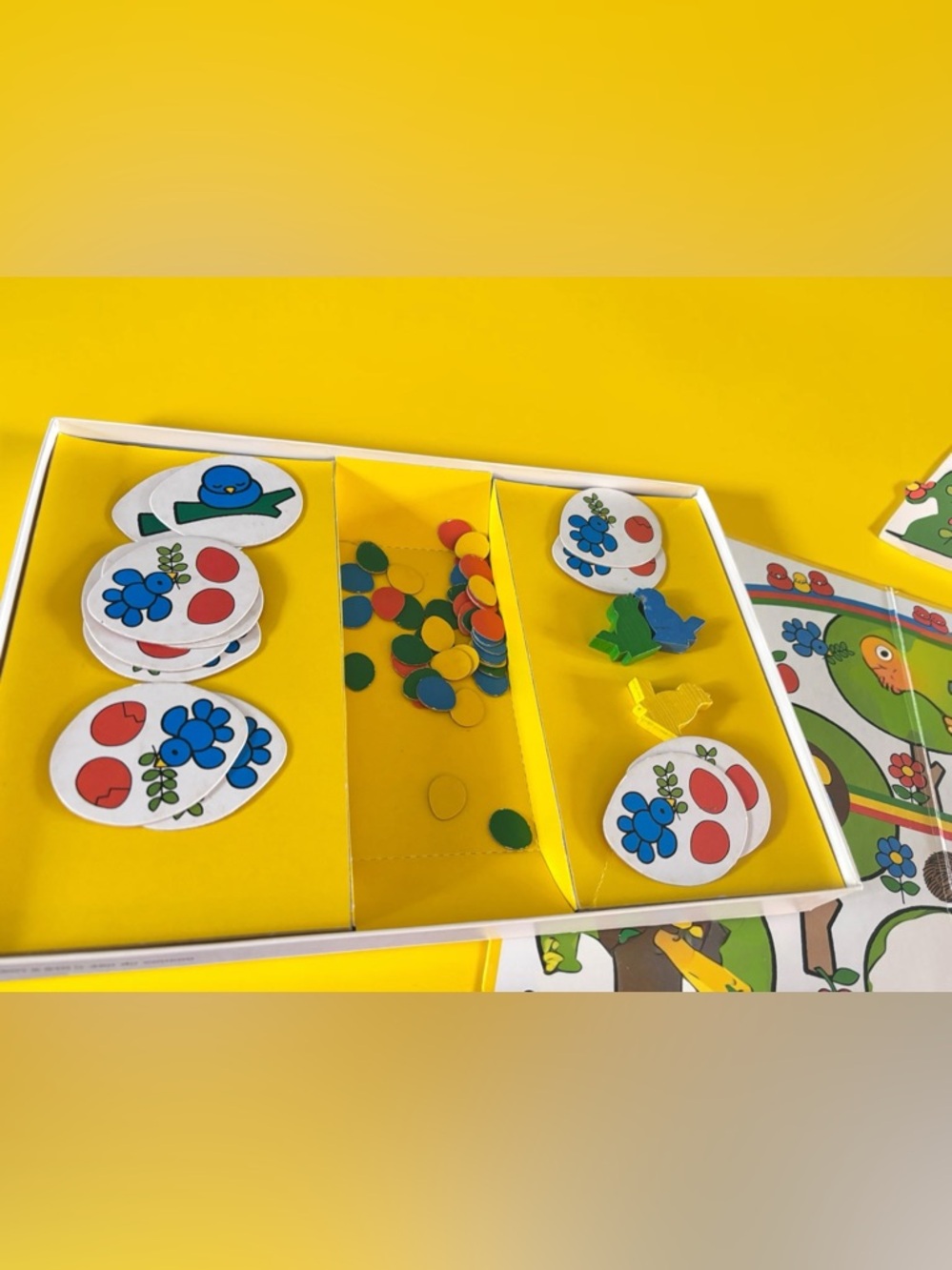 Vintage Ravensburger Jeu du Coucou 1980 French Board Game Complete - Picture 3 of 5